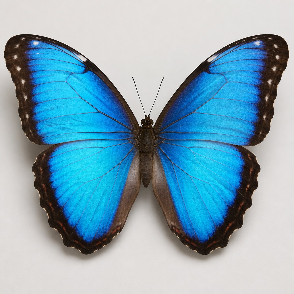 Blue Morpho Butterfly