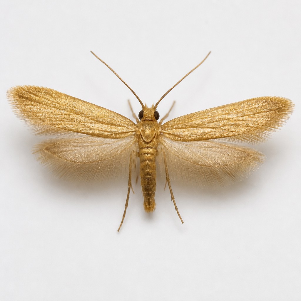Clothes Moth (Tineola bisselliella)