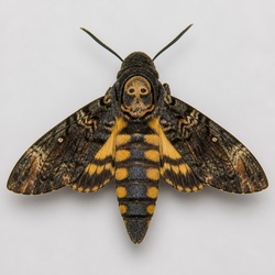 Death's-head Hawkmoth Identification Guide