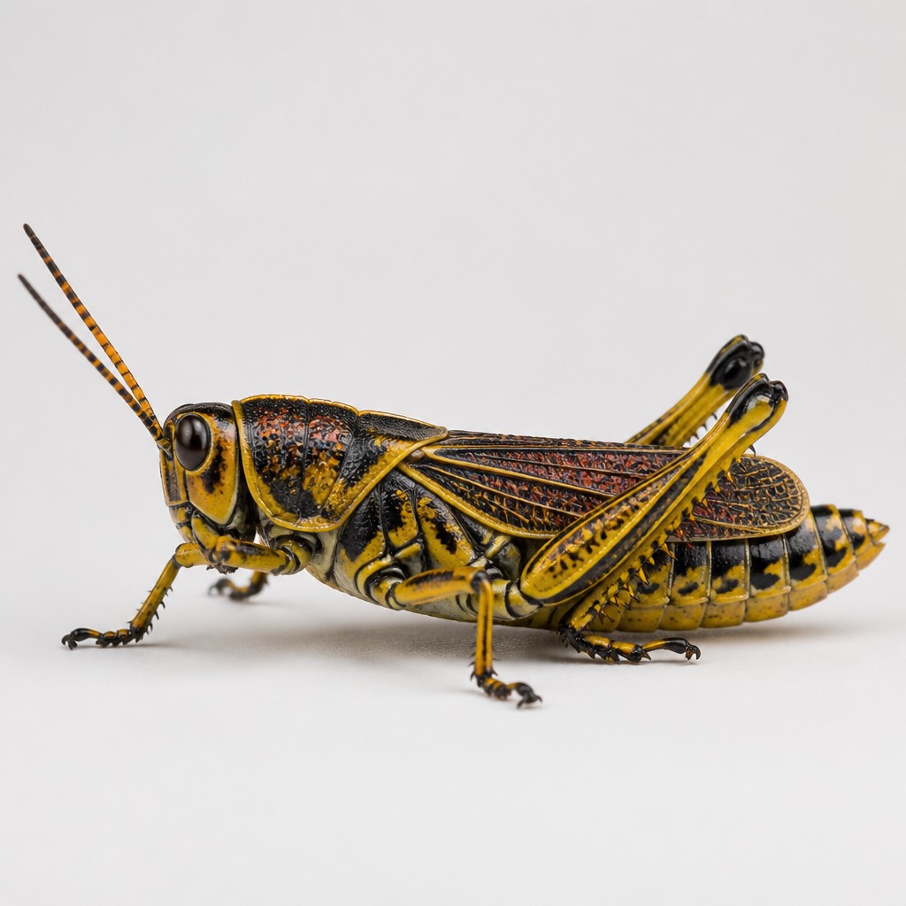 Eastern Lubber Grasshopper (Romalea microptera)