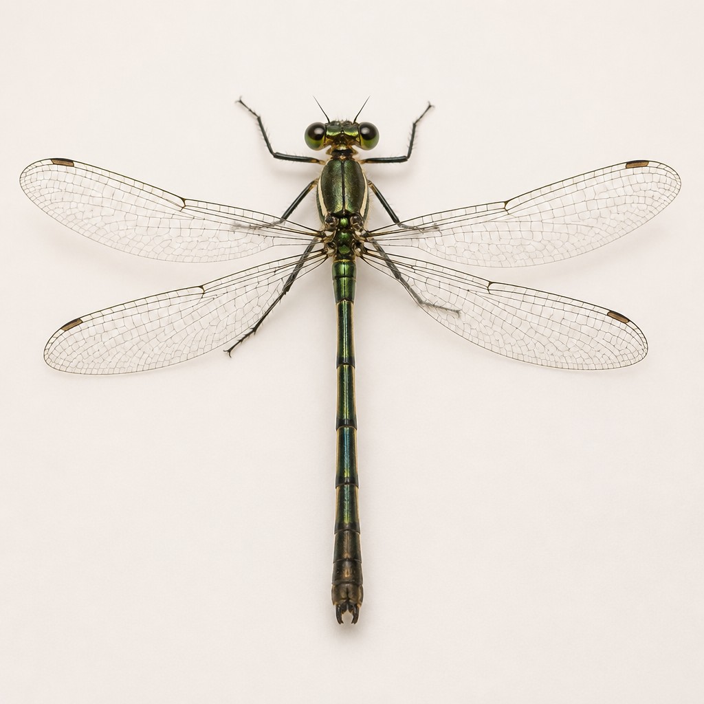 Emerald Spreadwing (Lestes dryas)