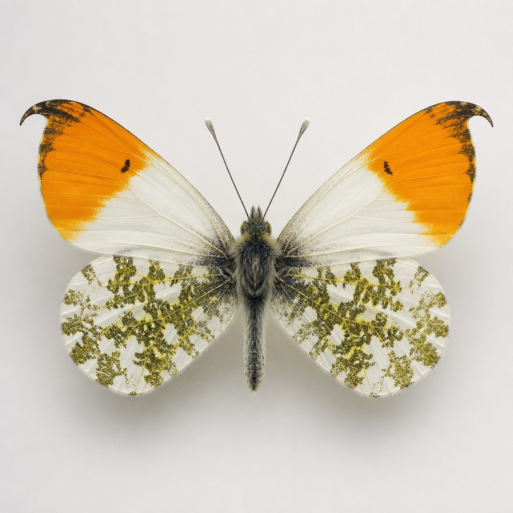Falcate Orangetip (Anthocharis midea)