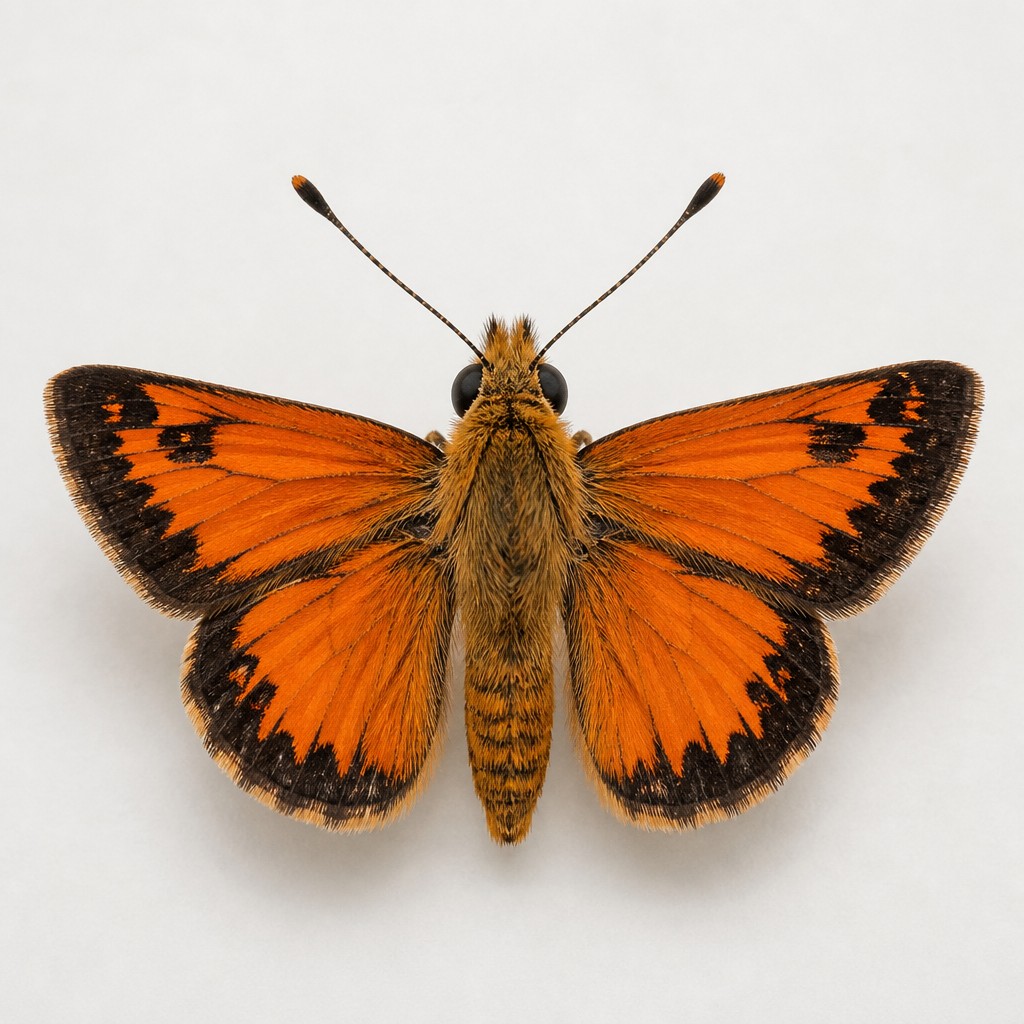 Fiery Skipper (Hylephila phyleus)