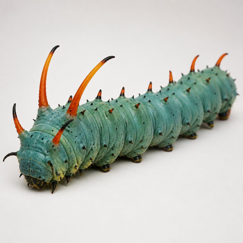 Hickory Horned Devil (Citheronia regalis)