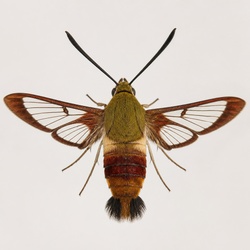 Hummingbird Clearwing Moth Identification Guide