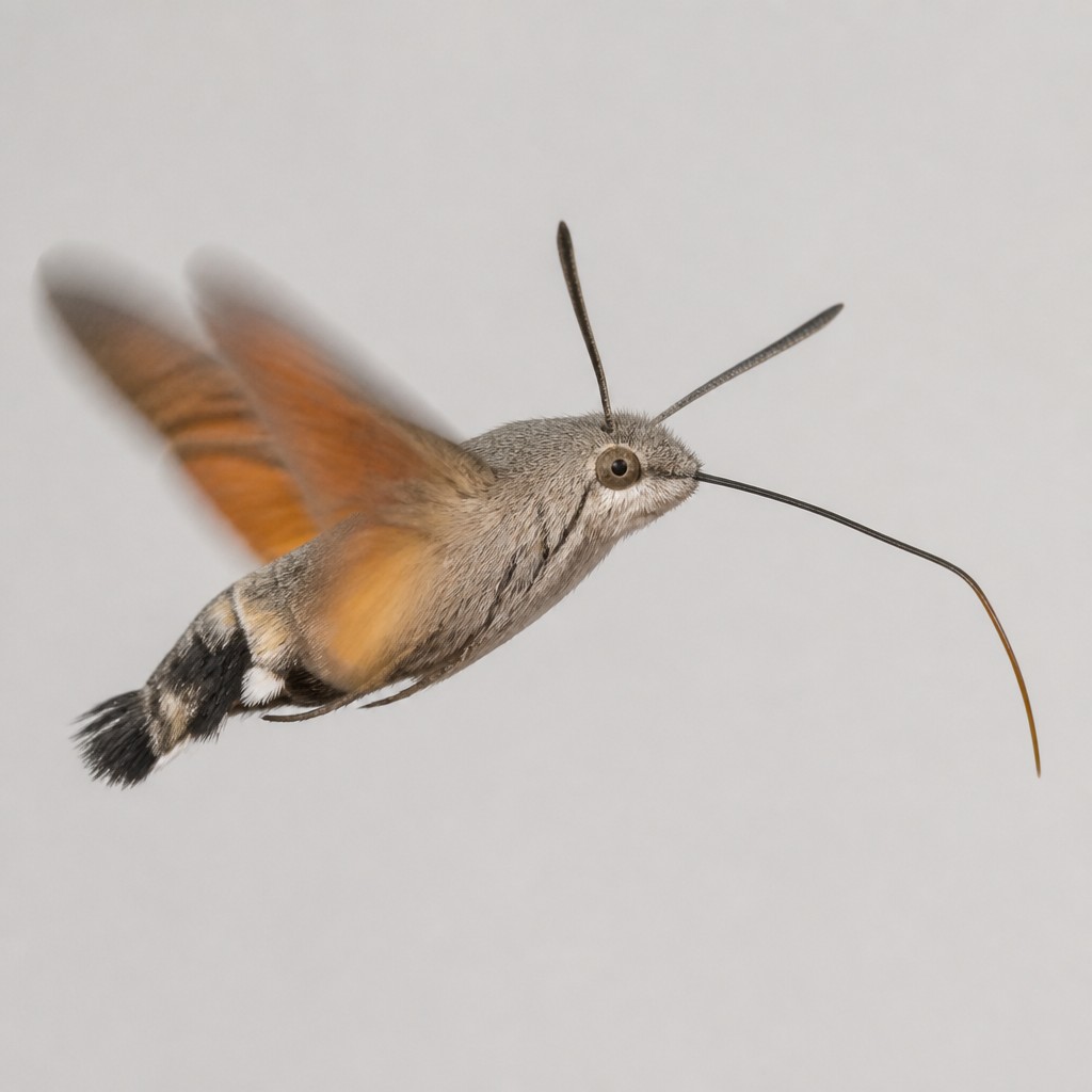 Hummingbird Hawk-Moth (Macroglossum stellatarum)
