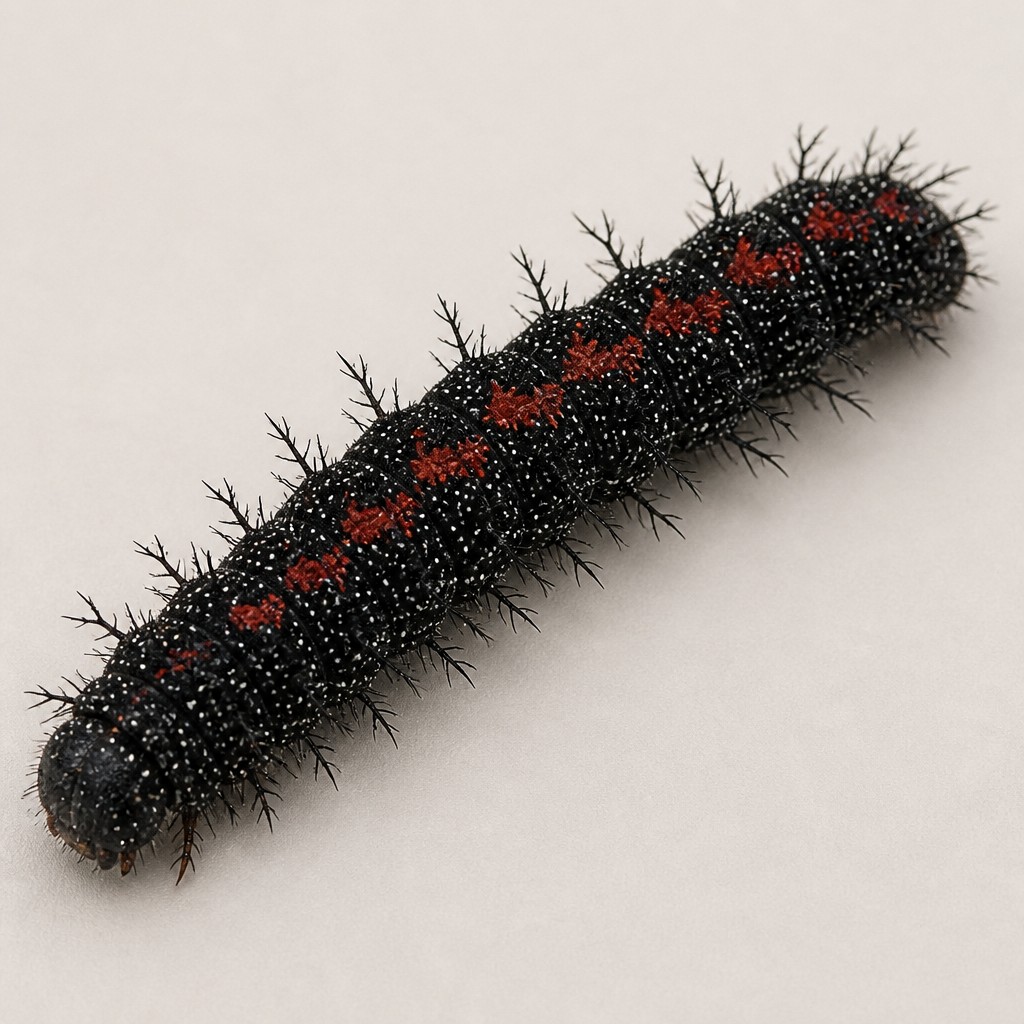Mourning Cloak Caterpillar