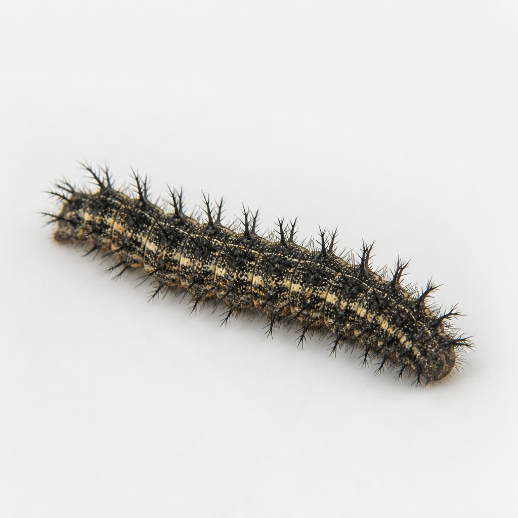 Painted Lady Caterpillar (Vanessa cardui)