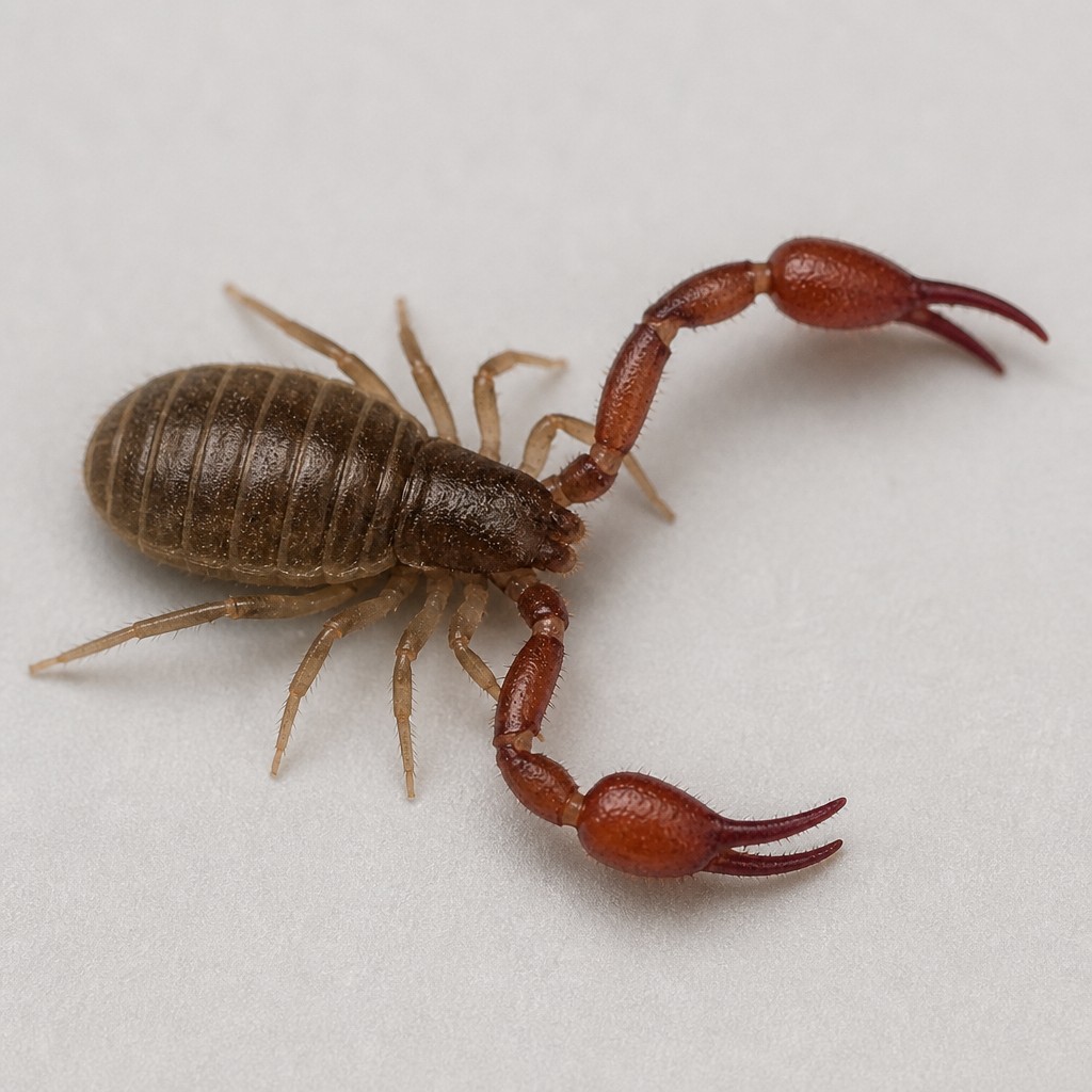Pseudoscorpion (Chelifer cancroides)