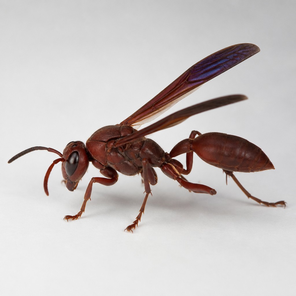 Red Paper Wasp