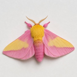 Rosy Maple Moth Identification Guide