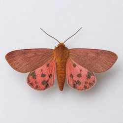Ruby Tiger Moth Identification Guide