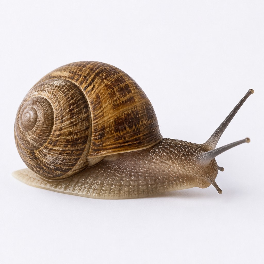 Snail (Cornu aspersum)