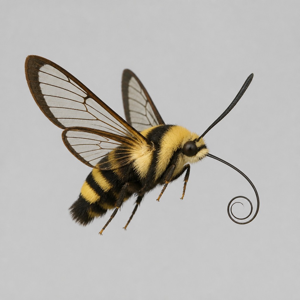 Snowberry Clearwing Moth