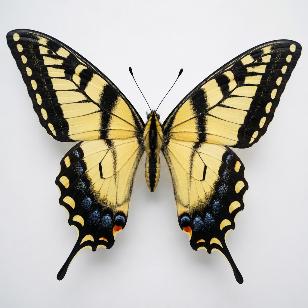 Swallowtail Butterfly (Papilio glaucus)