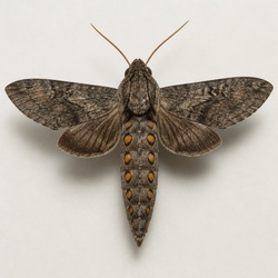 Tobacco Hornworm Moth (Carolina Sphinx) Identification Guide