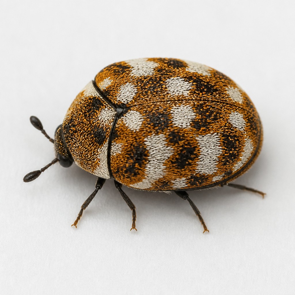 Varied Carpet Beetle (Anthrenus verbasci)