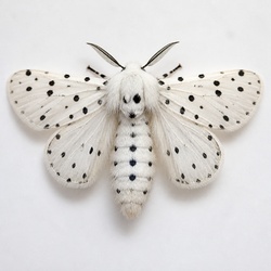 White Ermine Moth Identification Guide