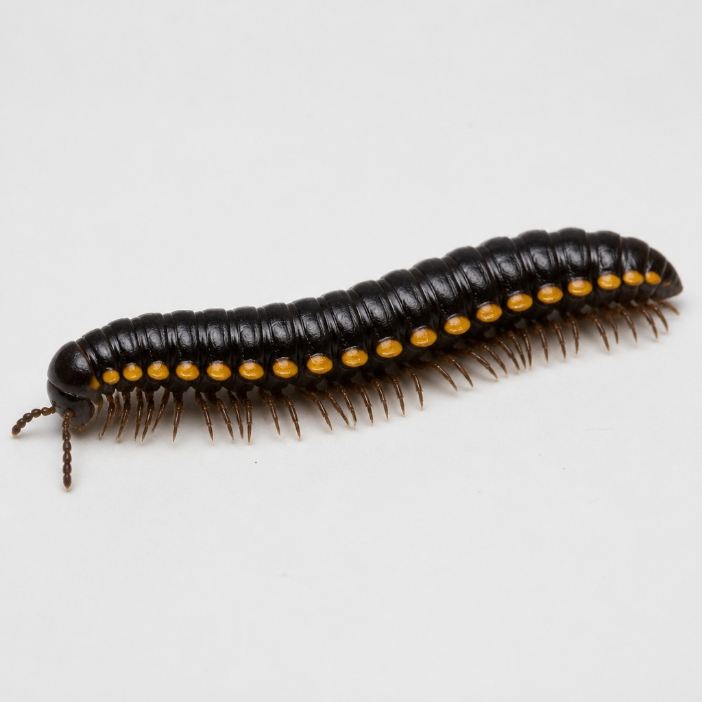 Yellow-spotted Millipede